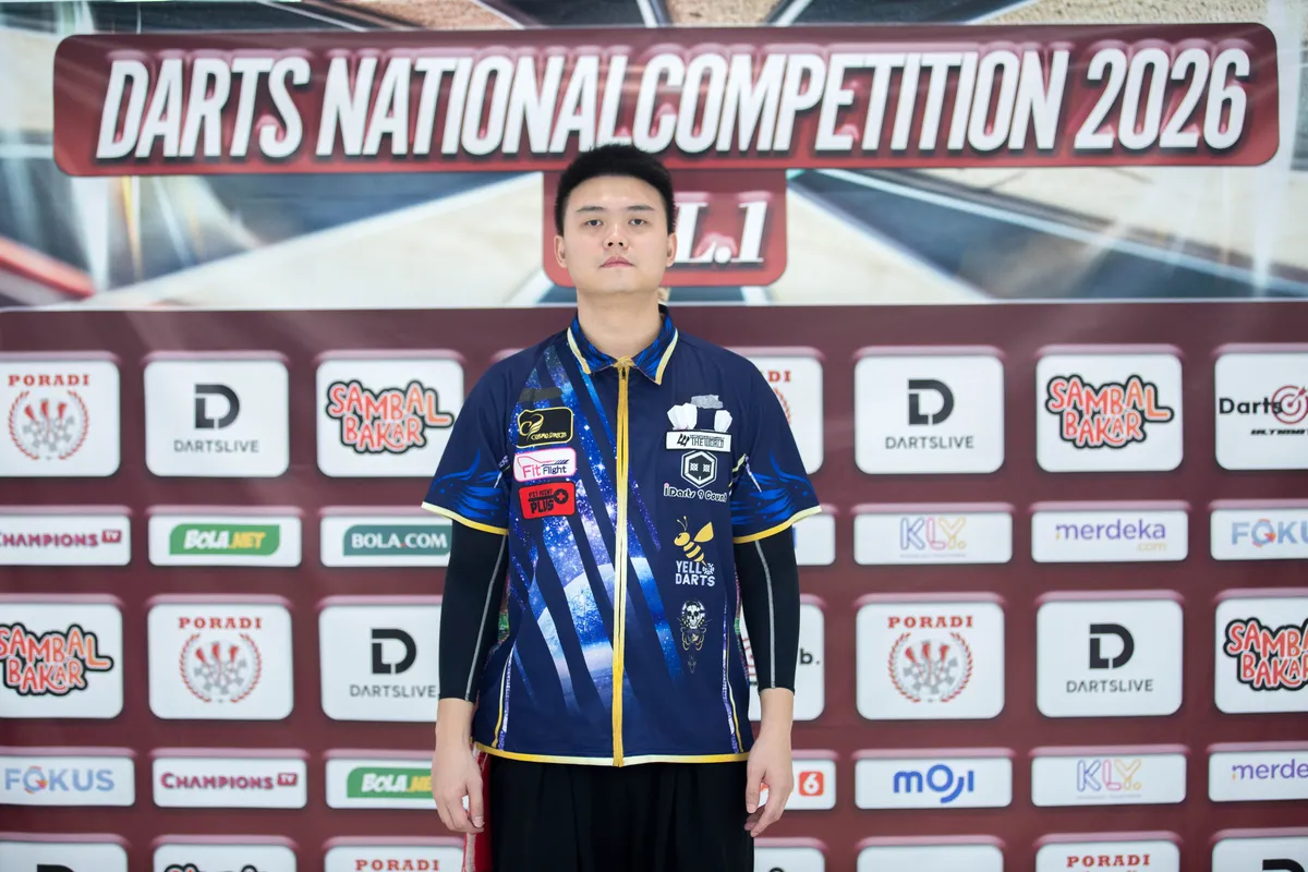 Michael Vesper, peringkat 1 Steel Tip Ranking DNC 2026 Divisi 1