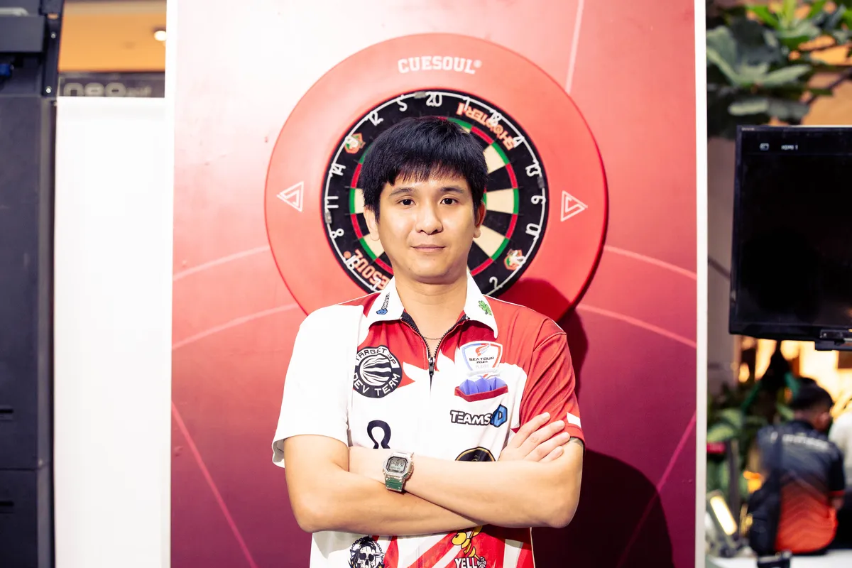 William Lee, peringkat 2 Steel Tip Ranking DNC 2026 Divisi 1